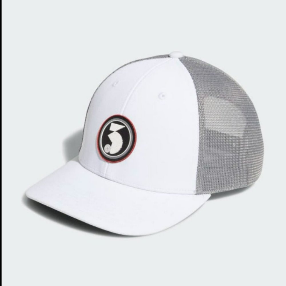 adidas Golf Mens 2022 Links Trucker Cap - White - One Size- NWT